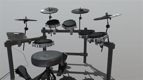 Electronic Drum Set Download Free 3d Model By Sinnik 51b95e6