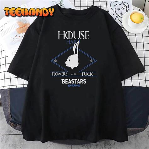 House Haru Flowers And Fuck Beastars Unisex T Shirt