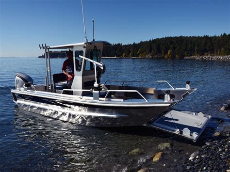 Landing Craft Centre Console Aluminum Boat By Silver Streak Boats