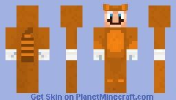 Tanooki mario Minecraft Skin