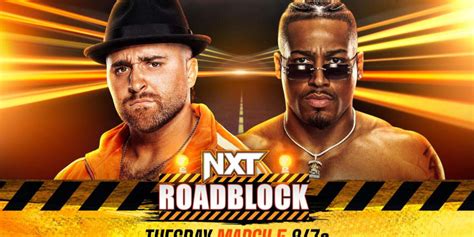 Nxt Roadblock Preview Two Title Matches Tony D Angelo Vs Carmel