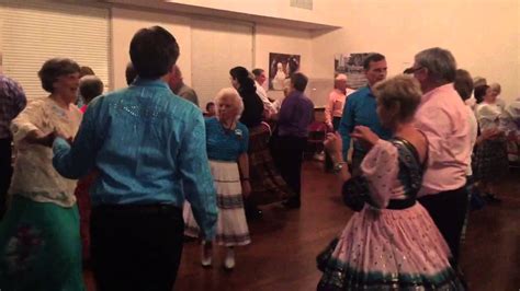 Tom Miller Square Dance Caller Sings She Can Put Her Shoes Under My