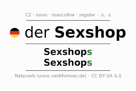 Declension German Sexshop All Cases Of The Noun Plural Article