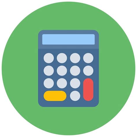 Premium Vector Calculator Flat Illustration