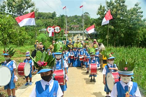 Penilaian Lapangan Lomba Desa Dan 10 Program Pokok PKK Ketua Tim