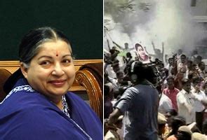 Jayalalithaa's political course in Tamil Nadu