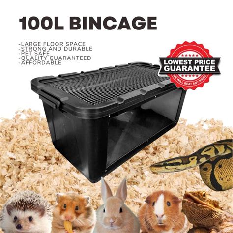 100L Bin Cage/ Hamster Cage/ Hedgehog Cage/ Bin Cage/ Pet Cage/ Rabbit ...