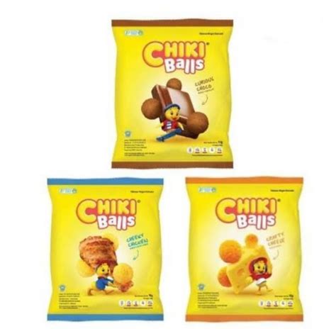 Jual Chiki Balls Rasa Coklat Ayam Dan Keju 10g Isi 10pcs Shopee