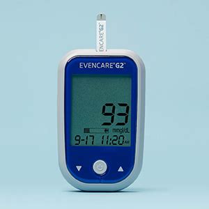 Medline Evencare G Blood Glucose Monitor Starter Kit Diabetic Care