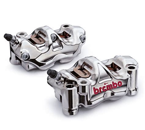 Etrier De Frein Radial Aluminium Cnc Nickel Brembo Gp Rx Mm