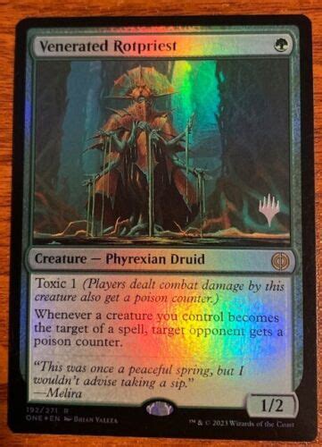 2023 MTG Phyrexia All Will Be One Simplified Promo Foil 192 Venerated