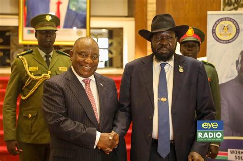 Ramaphosa Urges Consensus As He Leaves For South Africa South Sudan