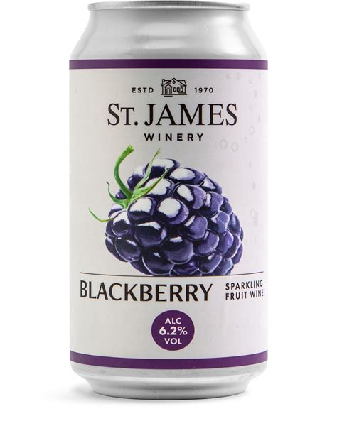 Sparkling Fruit Wine Pos St James Winery