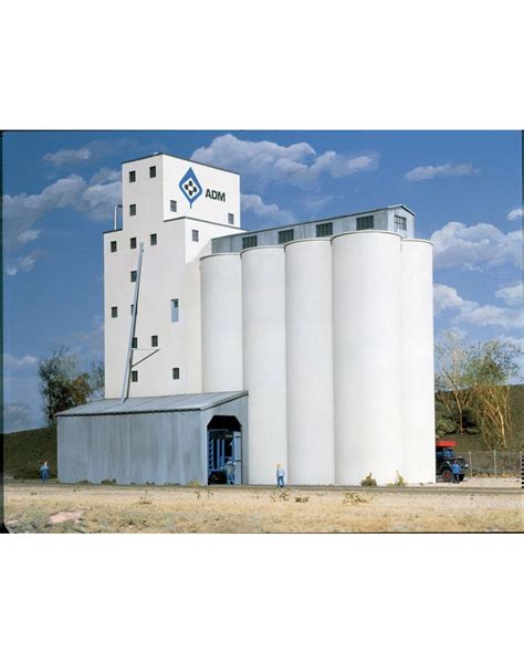 WALTHERS CORNERSTONE HO BUILDING KIT 933 3022 ADM Concrete Grain