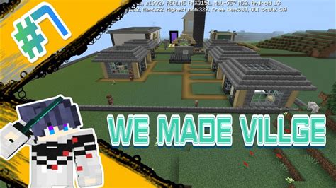 We Made Village For Villagertrending Minecraft Video Viralsurvival Series Ep 6