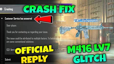 Pubg Lite Official Reply On Crash Fix Pubg Lite M Glacier Lv