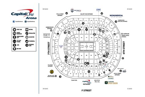 Seating Charts | Capital One Arena