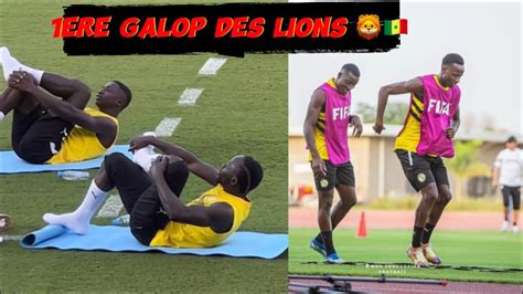 Ere Galop Des Lions Sadio Mane A Arr Ter Ses Entra Nement Avec