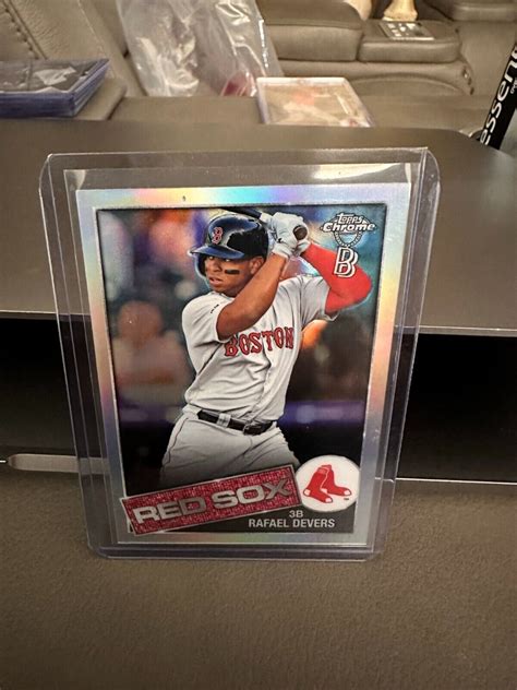 2020 Topps Chrome Ben Baller 85 Topps 85TC8 Rafael Devers Red Sox EBay