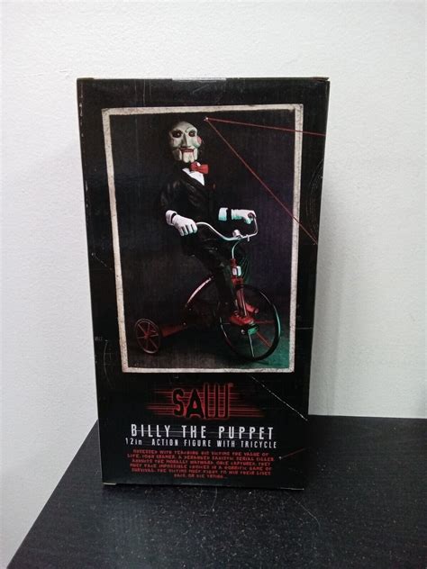 Neca Saw Billy The Puppet On Tricycle 12 Action Figure With Sound