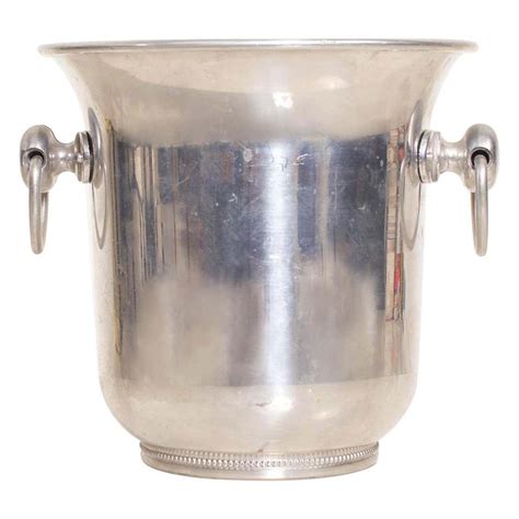 Mid Century Modern Champagne Ice Wine Cooler Bucket By Argit France At 1stdibs