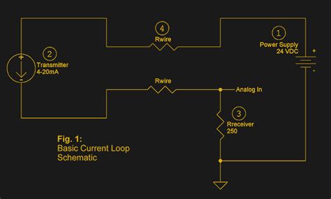 Current Loop Circuit Diagram