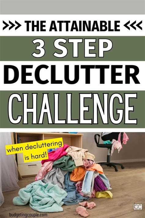 Decluttering Challenge: A Realistic Approach to Maintaining a Clutter ...