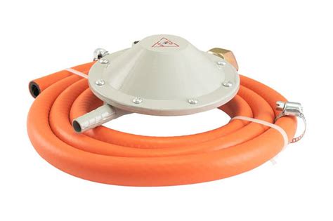 Редуктор давления для газового баллона с шлангом PVC Ø 16 мм 1.5 м 480 ...
