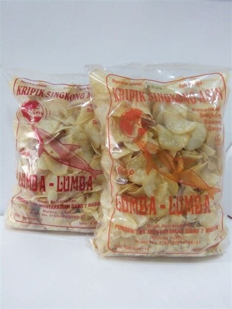 Keripik Singkong Lumba Lumba Malang Asin Lazada Indonesia