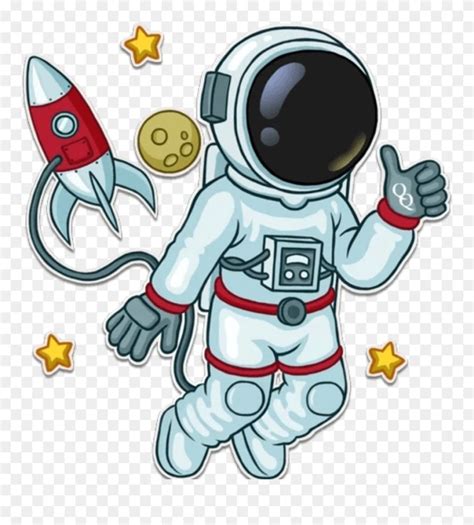 Космонавт картинка для детей на прозрачном фоне