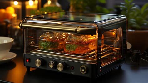 Premium AI Image | Electric Mini Oven For Homemade Cooking