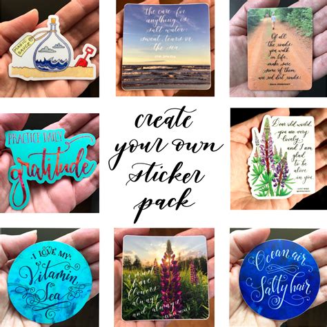 how to create your own stickers