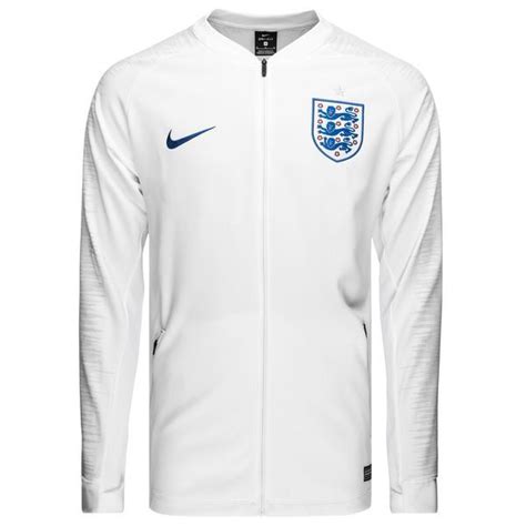 England Trainingsjacke Anthem Weiß Blau unisportstore de