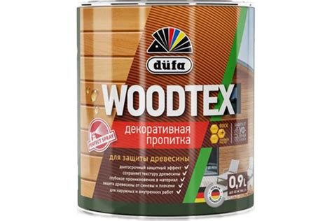 Пропитка Dufa Wood Tex палисандр, 0.9 л Н0000006080 - выгодная цена ...