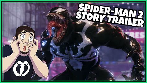 VENOM ENTRA IN SCENA REACTION Spider Man 2 Story Trailer YouTube