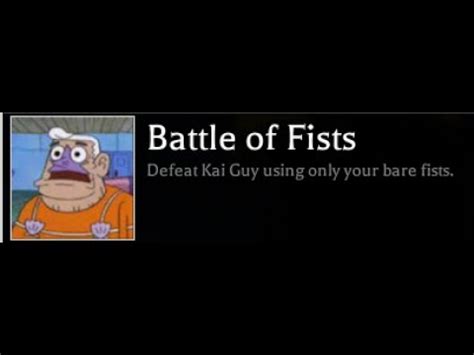 Pilgrammed Kai Guy Boss Fight Battle Of Fists Achievement Exploiter