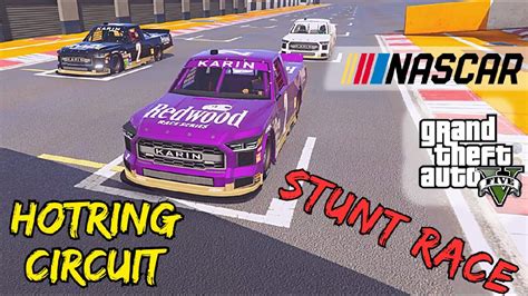 Funny Hotring Circuit Stunt Race Gta Online Youtube