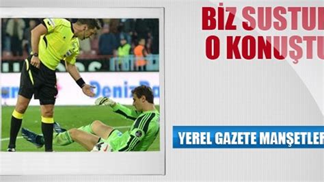 Yerel Basın Hakeme Yüklendi Trabzon Haber Trabzonspor Haberleri