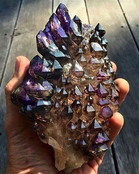 Amethyst Scepter From Australia Geology GeologyPage Mineral Photo