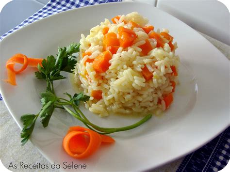 Arroz De Cenoura As Receitas Da Selene