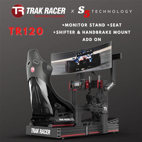 Trak Racer TR120 Racing Simulator Cockpit SIM RACING RIG Driving