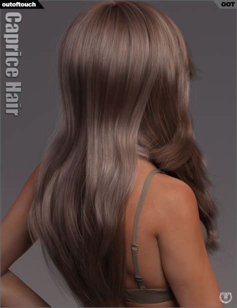 Caprice Hair For Genesis 3 And 8 Female S 3d Models For Daz Studio