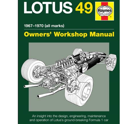 Lotus 49 Haynes Manual - Classic Team Lotus