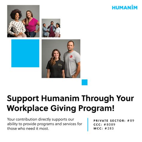 Support Humanim Through Workplace Giving Humanim