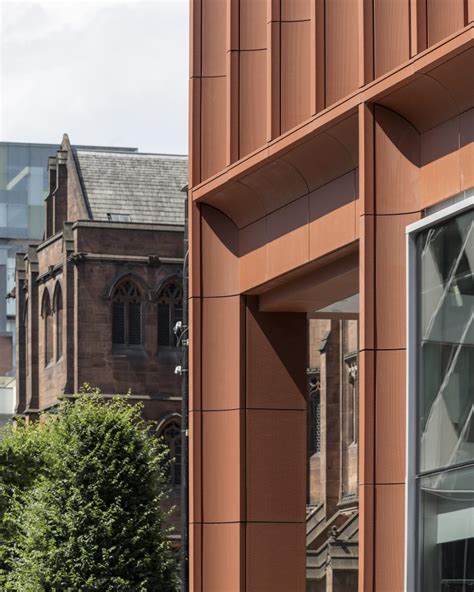 Glenn Howells Completes Terracotta Clad Office Block In Manchester