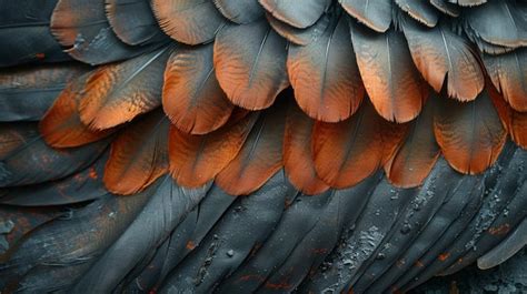 Premium Photo | CloseUp of a Colorful Birds Feathers