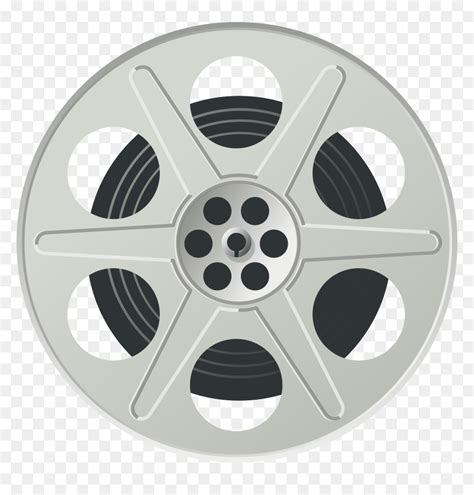 Movie Reel Clip Arts - Old Film Reel Vector, HD Png Download - vhv