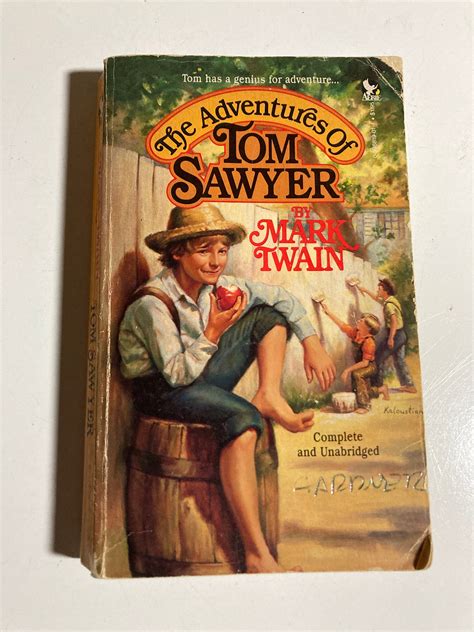 The Adventures Of Tom Sawyer Book Cover