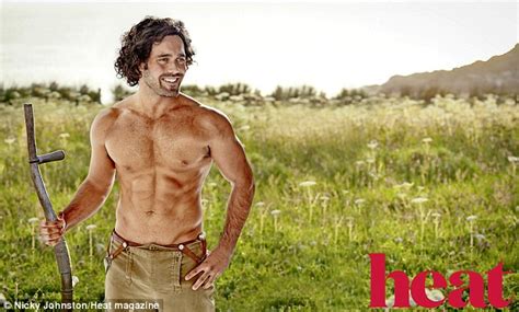 Mic S Spencer Matthews Recreates Poldark Pose For Heat S Christmas