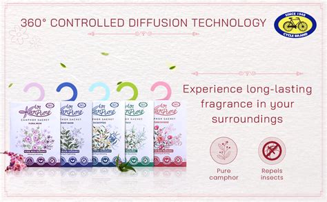 Cycle Pure Karpure Camphor Sachet Pack Of 5 Air Freshener For